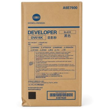 Développeur d'origine Konica Minolta A5E7600 / DV-616 K - noir