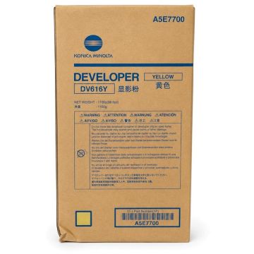 Développeur d'origine Konica Minolta A5E7700 / DV-616 Y - jaune