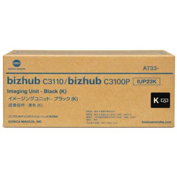 Tambour d'origine Konica Minolta A73303H / IUP-23 K - noir
