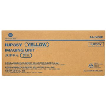 Photoconducteur d'origine Konica Minolta AAJV06D / IUP-35 Y - jaune