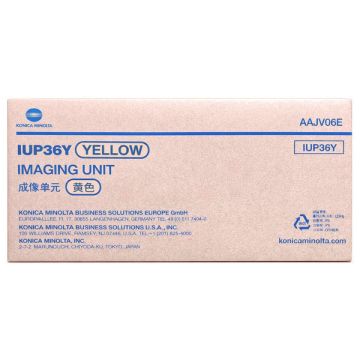 Photoconducteur d'origine Konica Minolta AAJV06E / IUP-36 Y - jaune