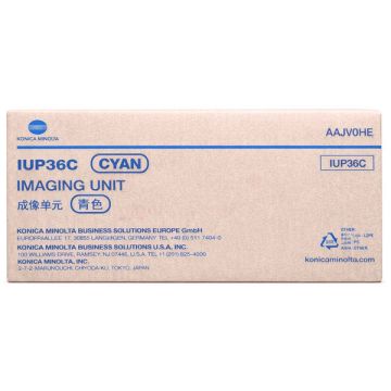 Photoconducteur d'origine Konica Minolta AAJV0HE / IUP-36 C - cyan