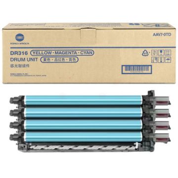 Tambour d'origine Konica Minolta AAV70TD / DR-316 C - multicouleur