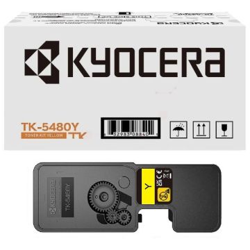 Toner d'origine Kyocera 1T0C22ANL0 / TK-5480 Y - jaune
