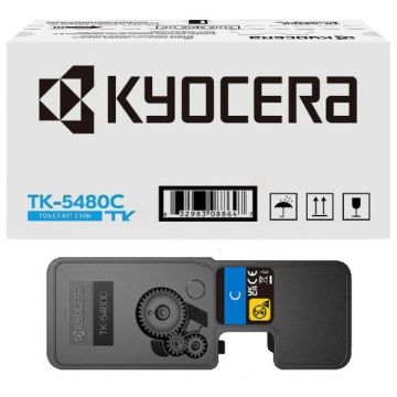 Toner d'origine Kyocera 1T0C22CNL0 / TK-5480 C - cyan