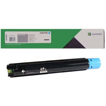 Toner d'origine Lexmark 24B7519 - cyan