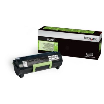 Toner d'origine Lexmark 50F2X0R / 502X - noir Toner d'origine Lexmark 50F2X0R / 502X - noir