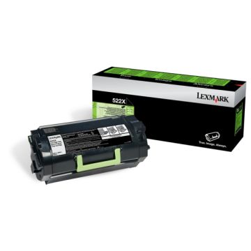 Toner d'origine Lexmark 52D2X0R / 522X - noir
