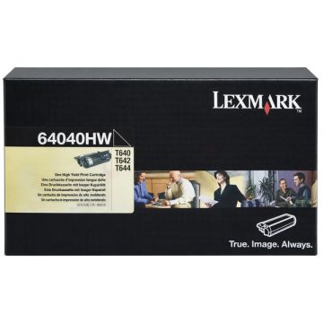 Toner d'origine Lexmark 64040HW - noir