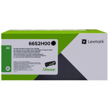 Toner d'origine Lexmark 66S2H00 - noir