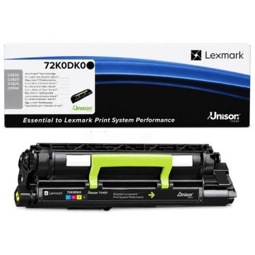 Unité développeur d'origine Lexmark 72K0DK0 - noire