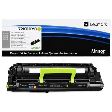 Unité développeur d'origine Lexmark 72K0DY0 - jaune Unité développeur d'origine Lexmark 72K0DY0 - jaune