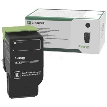 Toner d'origine Lexmark 78C0U10 - noir
