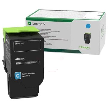 Toner d'origine Lexmark 78C0U20 - cyan