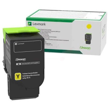 Toner d'origine Lexmark 78C0U40 - jaune