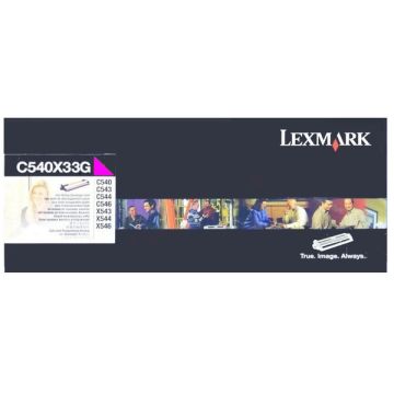 Unité développeur d'origine Lexmark C540X33G - magenta