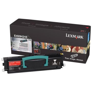 Toner d'origine Lexmark E450H31E - noir Toner d'origine Lexmark E450H31E - noir