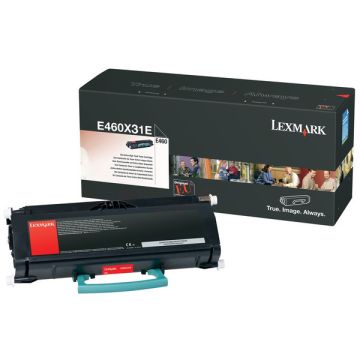 Toner d'origine Lexmark E460X31E - noir Toner d'origine Lexmark E460X31E - noir