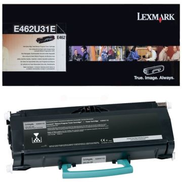 Toner d'origine Lexmark E462U31E - noir Toner d'origine Lexmark E462U31E - noir