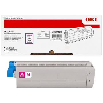 Toner d'origine OKI 46443102 - magenta