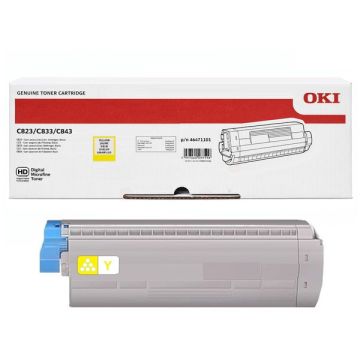 Toner d'origine OKI 46471101 - jaune