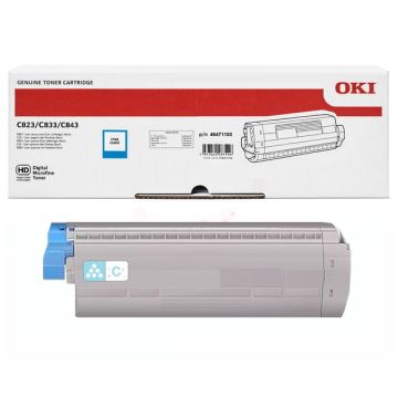 Toner d'origine OKI 46471103 - cyan