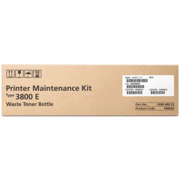 Collecteur de toner d'origine Ricoh 400662 / TYPE 3800 E Collecteur de toner d'origine Ricoh 400662 / TYPE 3800 E