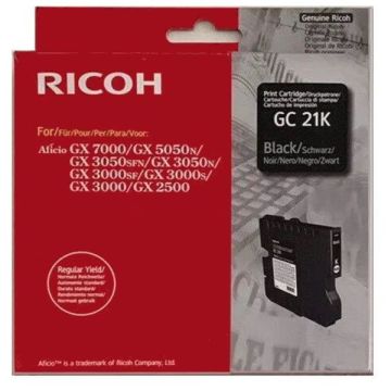 Cartouche d'origine Ricoh 405532 / GC-21 K - noire