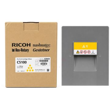 Toner d'origine Ricoh 828222 / TYPE C 5100 - jaune