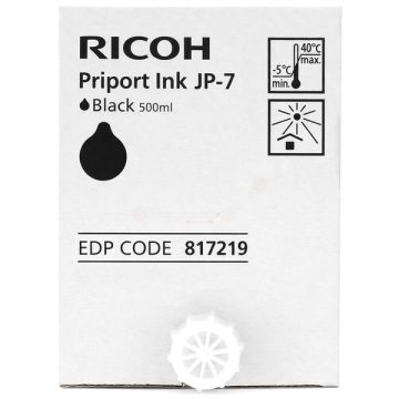 Cartouche d'origine Ricoh 893713 / JP 7 - noire
