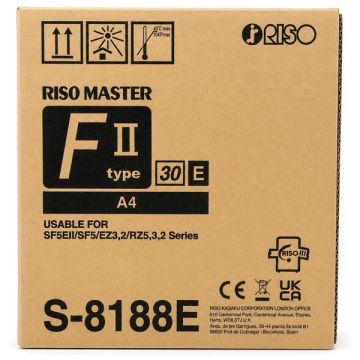 Master d'origine Riso S8188E Master d'origine Riso S8188E