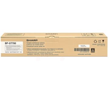 Toner d'origine Sharp BPGT700 - noir