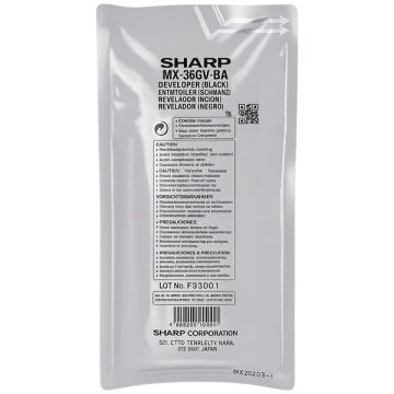 Développeur d'origine Sharp MX36GVBA - noir