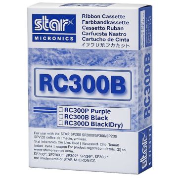 Ruban d'origine Star Micronics 80981611 / RC300B - noir