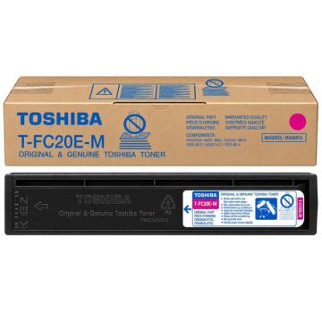 Toner d'origine Toshiba 6AJ00000068 / T-FC 20 EM - magenta