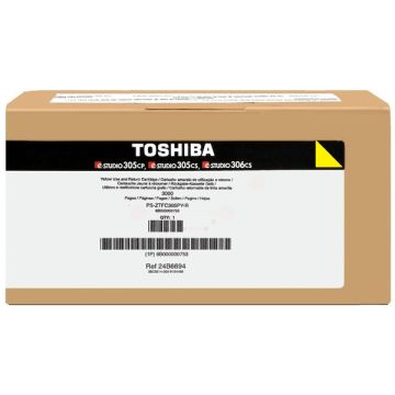 Toner d'origine Toshiba 6B000000753 / T-305PY-R - jaune