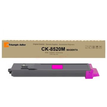 Toner d'origine Triumph-Adler 1T02P3BTA0 / CK-8520 M - magenta