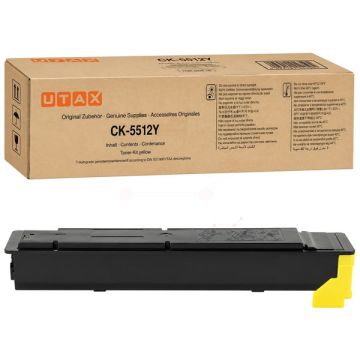 Toner d'origine Utax 1T02R6AUT0 / CK-5512 Y - jaune