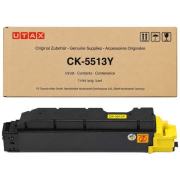 Toner d'origine Utax 1T02VMAUT0 / CK-5513 Y - jaune
