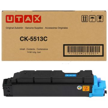Toner d'origine Utax 1T02VMCUT0 / CK-5513 C - cyan