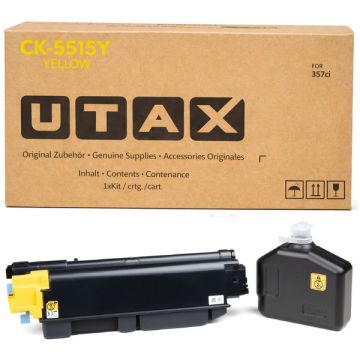 Toner d'origine Utax 1T02ZLAUT0 / CK-5515 Y - jaune