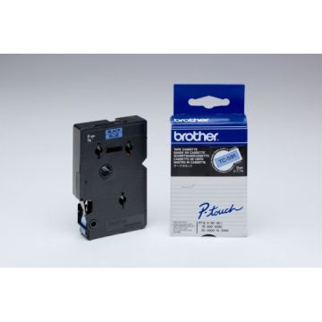 Ruban cassette d'origine Brother TC591 - noir, bleu