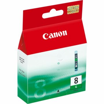 Cartouche d'origine Canon 0627B001 / CLI-8 G - verte