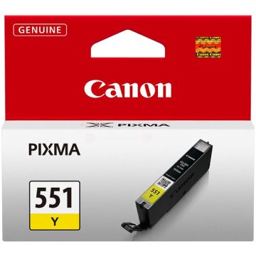 Cartouche d'origine Canon 6511B001 / CLI-551 Y - jaune