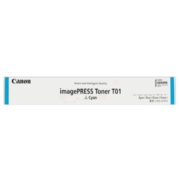 Toner d'origine Canon 8067B001 / T01 - cyan