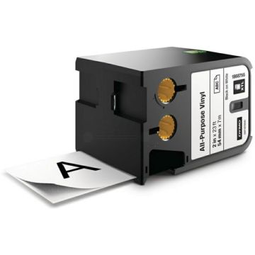 Ruban cassette d'origine Dymo 1868755 - noir, blanc