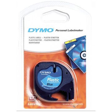 Ruban cassette d'origine Dymo 91205 / S0721650 - bleu