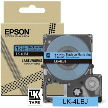 Ruban cassette d'origine Epson C53S672080 / LK-4LBJ - noir, bleu Ruban cassette d'origine Epson C53S672080 / LK-4LBJ - noir, bleu