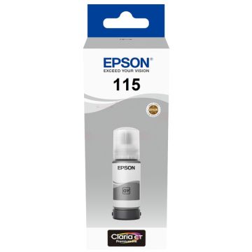 Cartouche d'origine Epson C13T07D54A / 115 - grise
