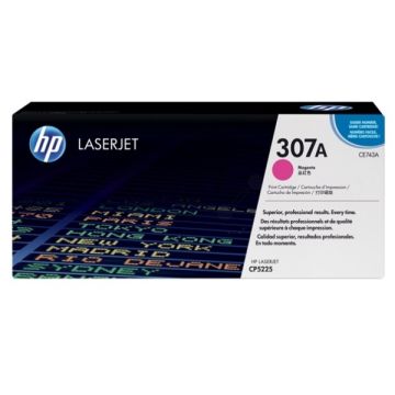Toner d'origine HP CE743A / 307A - magenta